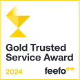 Feefo Gold Trusted Service